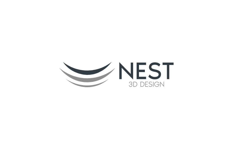 Náhledový obrázek logo designu NEST 3D Design